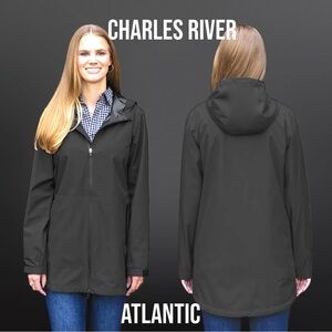 NWT Charles River Atlantic Rain Shell Jacket XS/S Retail Tag $92